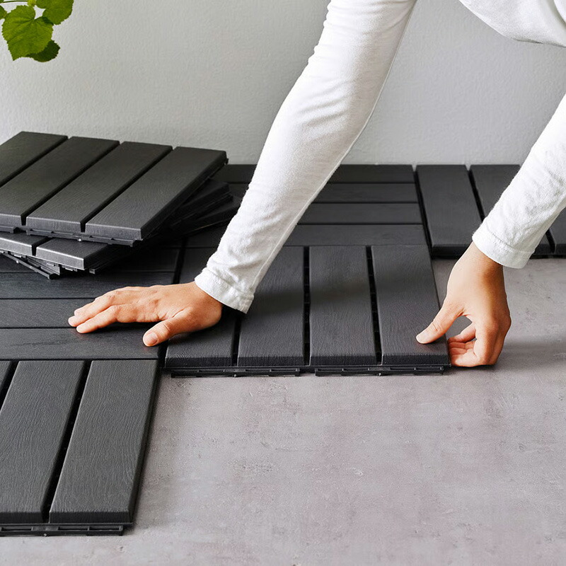 IKEA 】イケア RUNNEN ルッネン ルンネン ウッドデッキアカシア 無垢材
