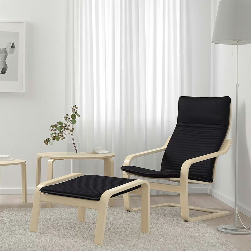 即納 IKEA イケア POANG ポエング パーソナルチェア アームチェア