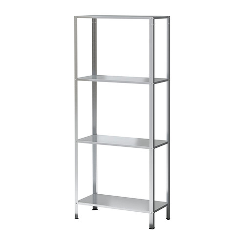 【送料無料】【IKEAイケア】HYLLIS シェルフユニット 60x27x140cm 【亜鉛メッキ】