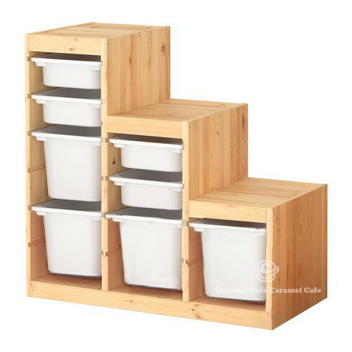 今だけIKEAエコバッグプレゼント★【 IKEA イケア 】 トロファスト ちびっ子用 調度品TROFAST納めるズボン下パイン材/白いこと PK-WS4WM4子供部屋 北欧 調度品 今めかしい 愛くるしい
