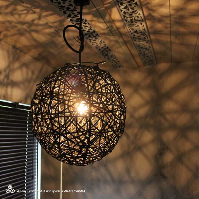 Caran2 Pendant Light Ceiling Lighting Latin Asian Hanging Lights Pendant Light Ceiling Lighting Latin Asian Hanging Lights Black