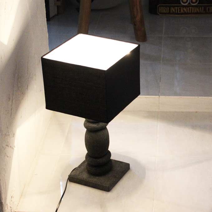 【楽天市場】モダン シックな テーブルランプ ライト 照明 フロアスタンドライト H54cm：アジアン雑貨・家具のカランカラン