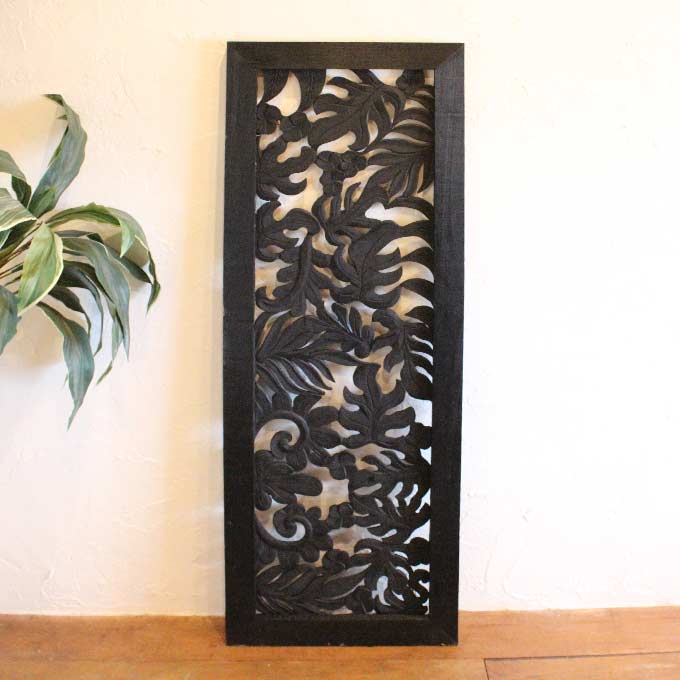 レリーフ アジアン 彫刻 140×50ｃｍ バリ風 壁飾り インテリア 20,187円