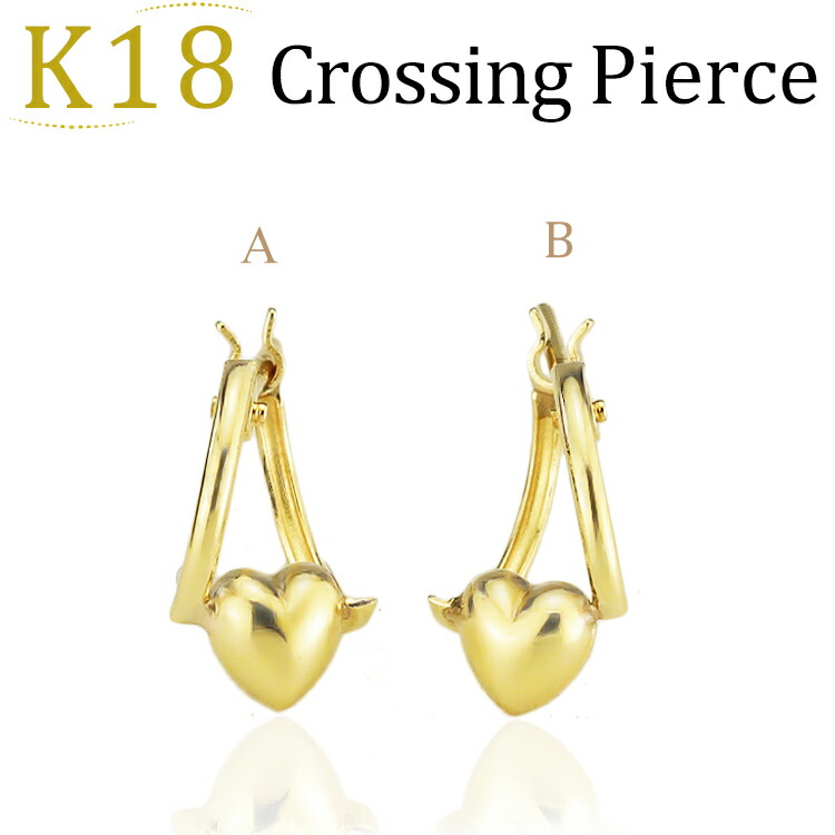 楽天市場】K18ティアドロップピアスL (0.7mm芯)(しずく しづく つゆ 雫