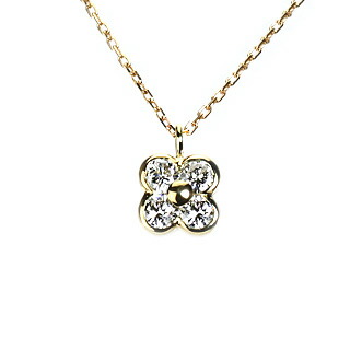 K18ダイヤ0.4ctUPネックレス(４Set Flower)(18k、18金製)｜ジュエリー専門店Carat