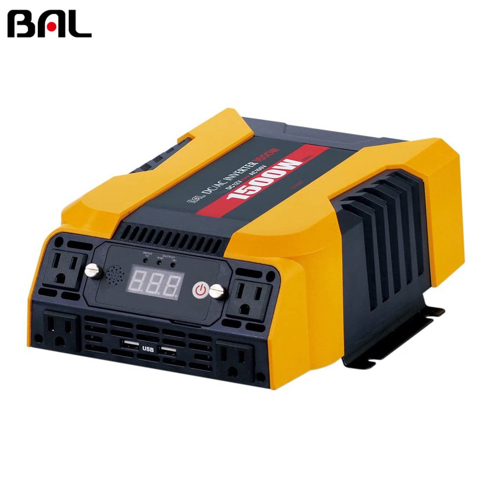 インバーター　12v - 100v 1600w Amazon.co.jp: YITRANIC インバーター 12V 100V 正弦波 1600W DC
