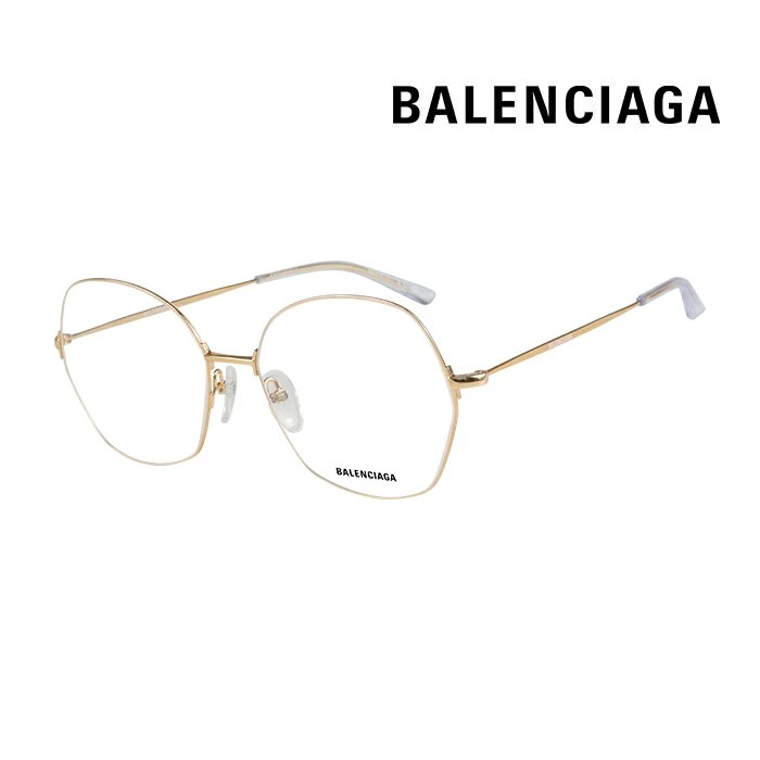 メガネ BALENCIAGA バレンシアガ 度付き可能 伊達メガネ 希少品 BB0014O 003 [新品 真正品 並行輸入品] クリアレンズ交換半額｜carboo