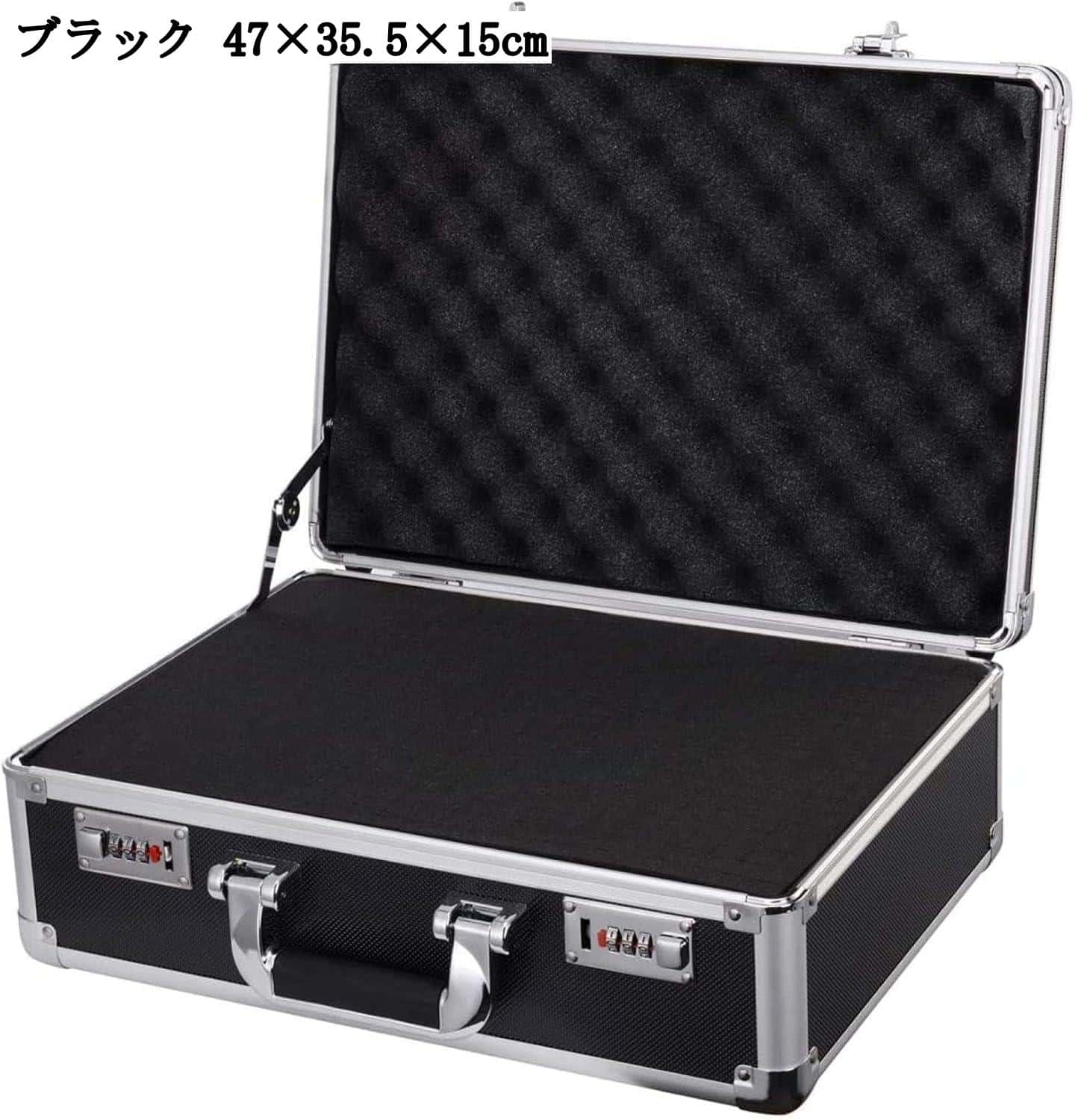 アルミツールケース ブロッククッション 軽量 耐久性 蓋収納 ハンドツール 電気技師 修理ボックス 修復ツール