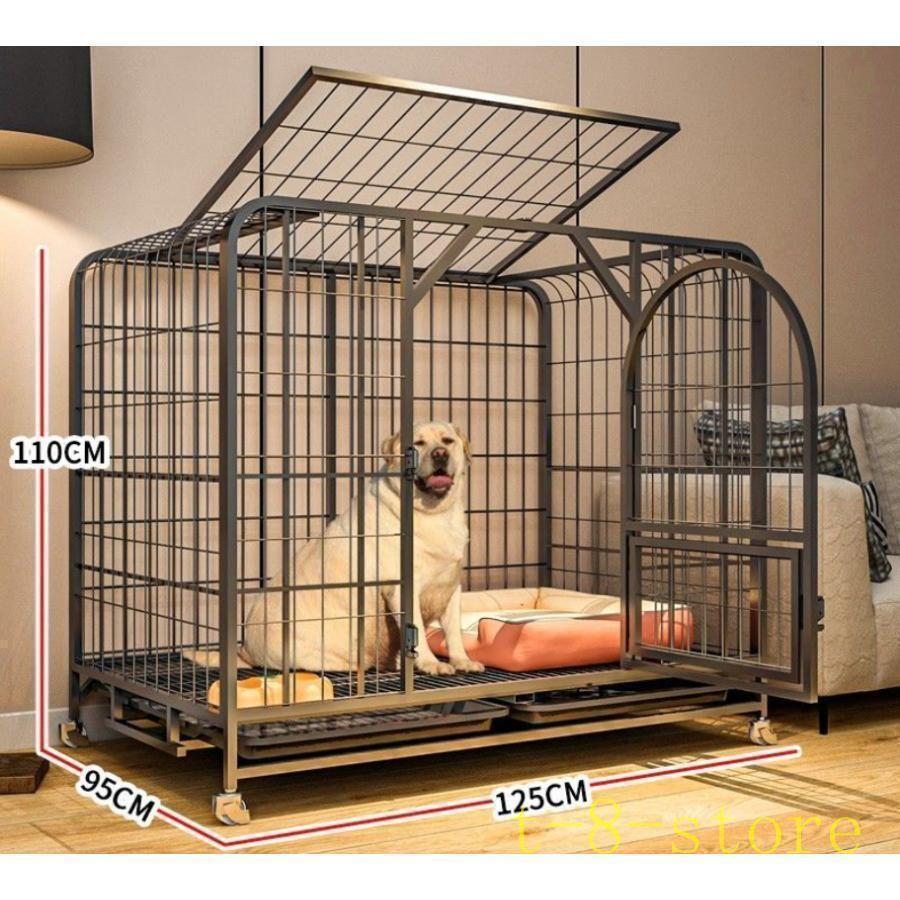 愛玩動物伏せ籠 犬檻 犬掘ったて小屋 伏せ籠 愛玩動物倶楽部 ドッグケージ 愛玩動物駒寄せ 小型 大型 中型犬用 愛玩動物備品 キャスター付き添い人
