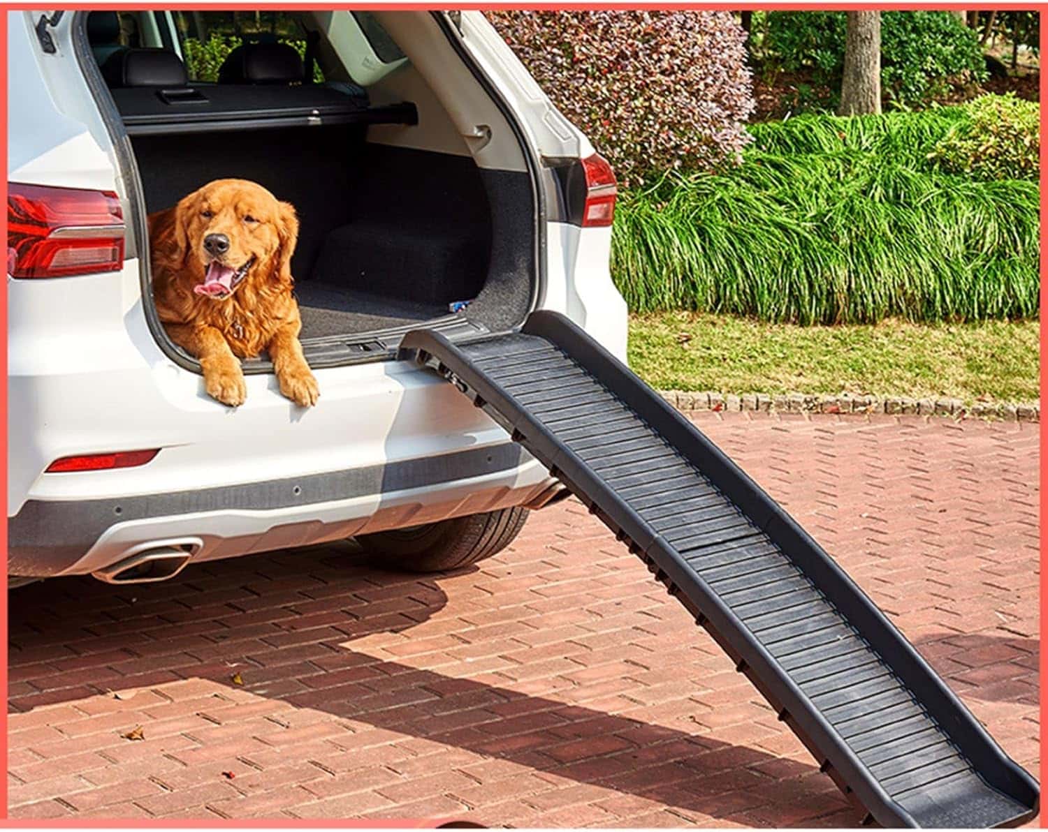 ペット用ステップ 折りたたみ式 スロープ 高齢犬 子猫 短足種用 車の昇降ラクラク 便利な洗濯機能付き 怪我防止 ブラック 収納しやすい｜carboo