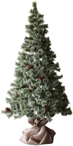クリスマスツリー 北欧風 ヌードツリー 90cm 松ぼっくり使用 高級感 リアルなモミの木風 ボリューム感 安定4脚スタンド付き 家族で楽しむ飾り付け おしゃれ 防虫加工 温かみある雰囲気 送料無料｜carboo