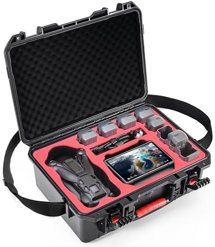 ドローンケース Mavic 4 Pro用 ドローンコンボ相応う 雨合羽捉え所の無い容れもの 大電気容量 9乾電池納める 通い旅する差し上げ物