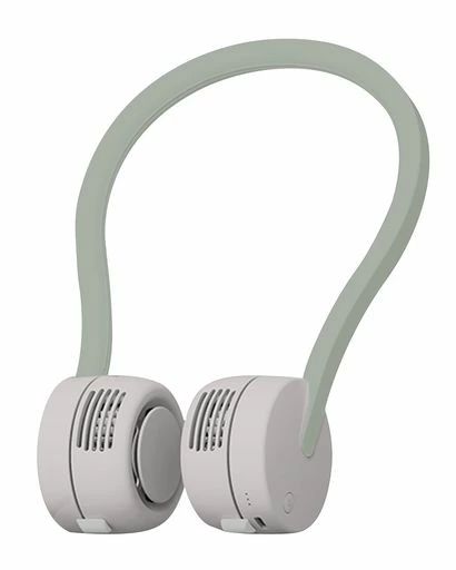 SOLOVE首掛け扇風機持ちはこぶ扇風機静音USB申し受ける式小型強風緑であること