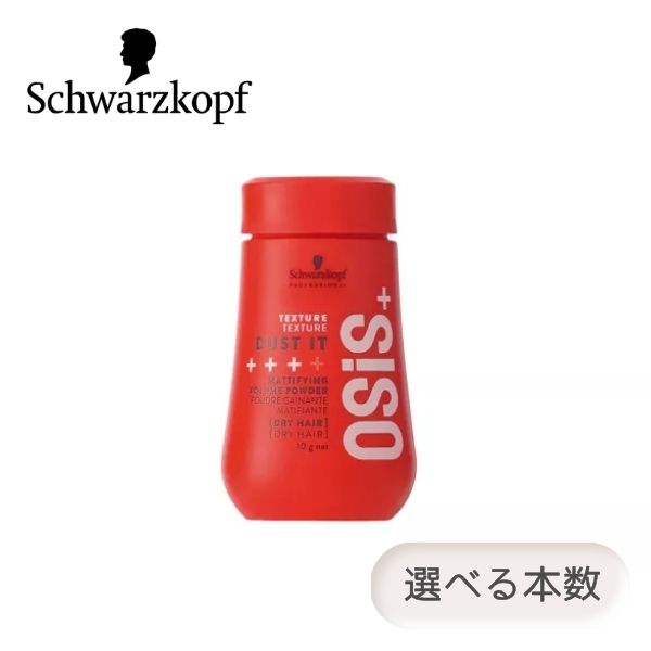 OSiS+ シュワルツコフ schwarzkopf  オージス 砂ぼこりイット 10g 選べる個数 つや消し 音の大きさ引き上げる 立ち上がり 束感 メンズ