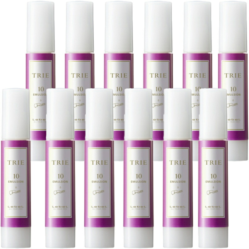 ルベル LEBEL トリエ エマルジョン 10 50ml ヘアスタイリング ヘアクリーム ハード 12個セット｜カーバンクルー商店