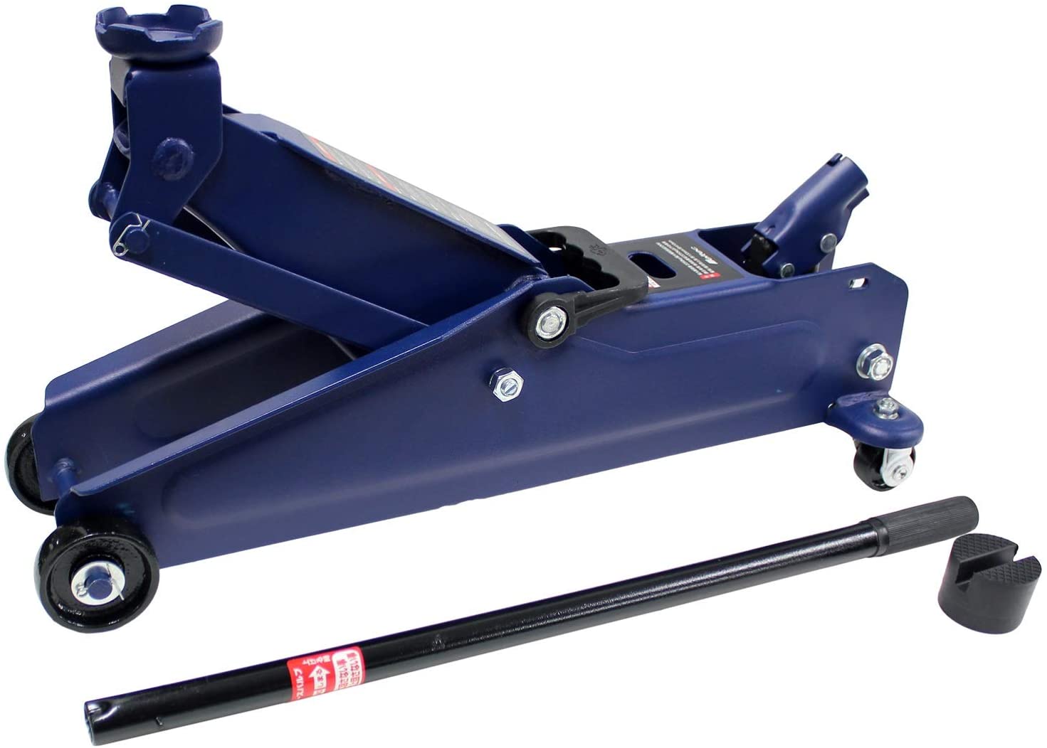 2.25t 油圧 フロアジャッキ ミドルリフト 最高値 410mm 最低値 133mm 1年保証 ジャッキタッチメント付 大自工業 FA23｜CARCSTORE