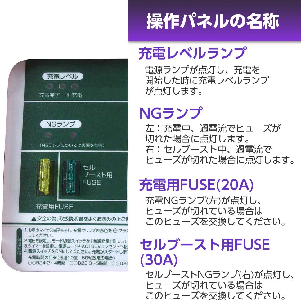 バッテリー充電器 12v 24v 開放型バッテリー用 定格12a セルブースト タイマー機能付 農耕 船舶 獣よけ チャージャー 大自工業 Rc100 Clinicalaspalmeras Com