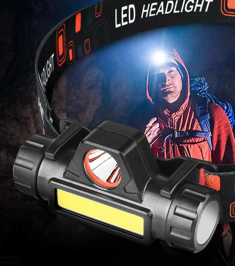 【楽天市場】ヘッドライト led ヘルメットライト 軽量 明るい ヘルメット 防水 防災 懐中電灯 led 強力 釣り キャンプ 登山 作業用