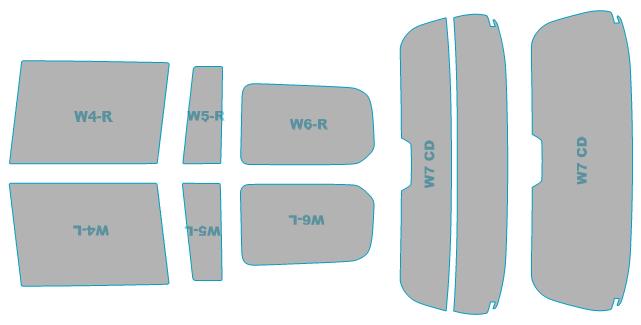 断熱スモーク トヨタ カット済み シルフィード 車検対応 サクシード ハイブリッド 送料無料 カーフィルム カット済み 業務用 カーフィルム Nhp160v型 年式 H30 12 車検対応 スモークフィルム ウインドウ フィルム 洗車 カーシャンプー専門 Westwave カーフィルム