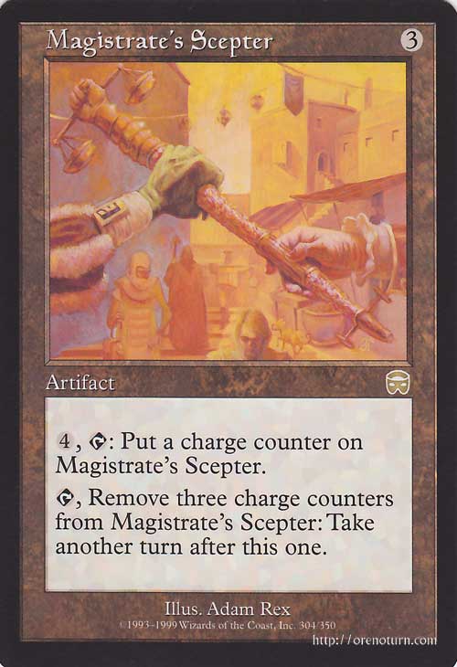 Card Museum Magic Mayor Of The Gathering Mtg Sceptre