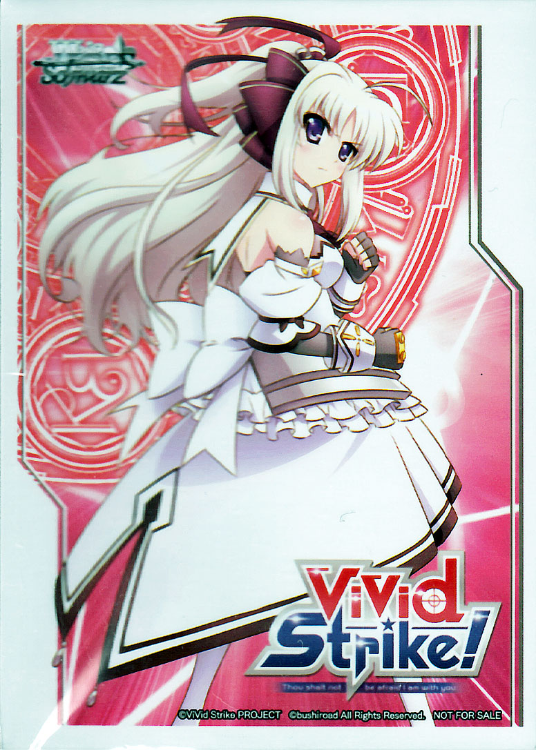 ヴァイスシュヴァル「ViVid Strike!」特製スリーブ（リンネ あか）55枚 ヴィヴィット ストライカー画像