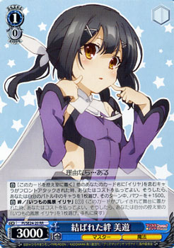 ヴァイスシュヴァルツ Fate / kaleid liner プリズマ☆イリヤ ツヴァイ! 結ばれた絆 美遊 ( RR ) PI/SE24-20 | ヴァイス シュヴァルツ カードプリズマイリヤ 青 キャラクター画像