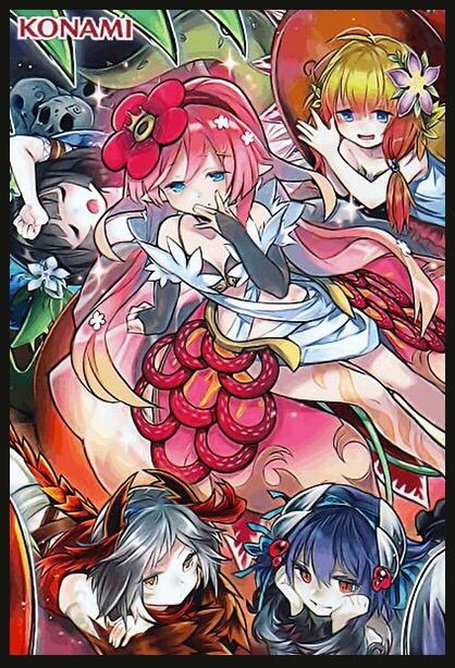 Yu-Gi-Oh Traptrix Rafflesia official Card Protector Sleeves Japan