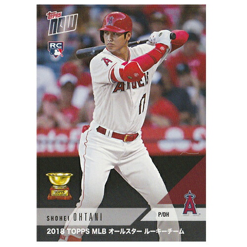 楽天市場】大谷翔平 2018 Topps MLB All - Star Rookie Team - Shohei