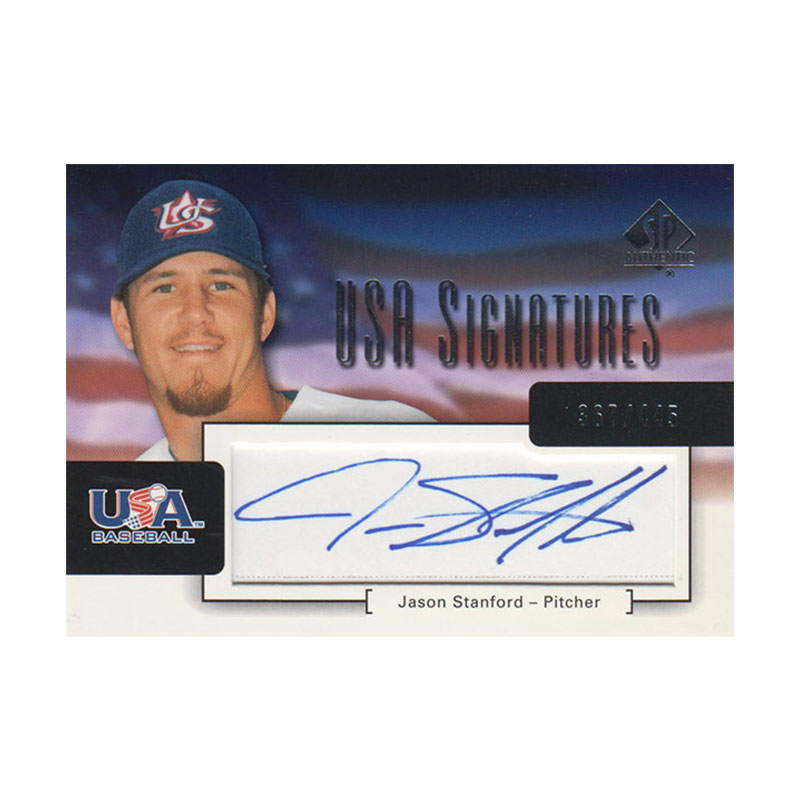 【楽天市場】ジェイソン・スタンフォード 2004 SP Authentic USA Signatures 367/445 Jason