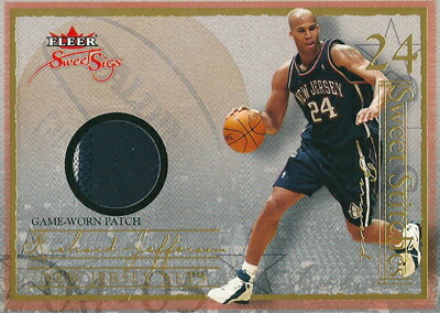 楽天市場 リチャード ジェファーソン Richard Jefferson Nbaカード 04 05 Fleer Sweet Sigs Sweet Stitches Patches 09 50 カードファナティック