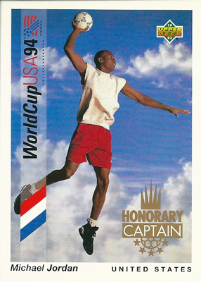 楽天市場 マイケル ジョーダン サッカーカード Michael Jordan 1994 Ud World Cup Usa Honorary Captain カードファナティック