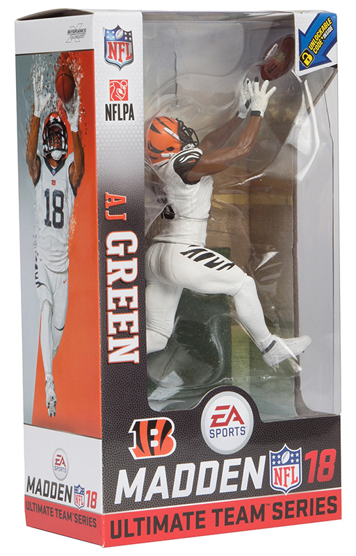 楽天市場 Aj グリーン マクファーレン Ea Sports Madden Nfl 18 Ultimate Team Series 1 ベンガルズ ホワイト Aj Green 8 29入荷 カードファナティック