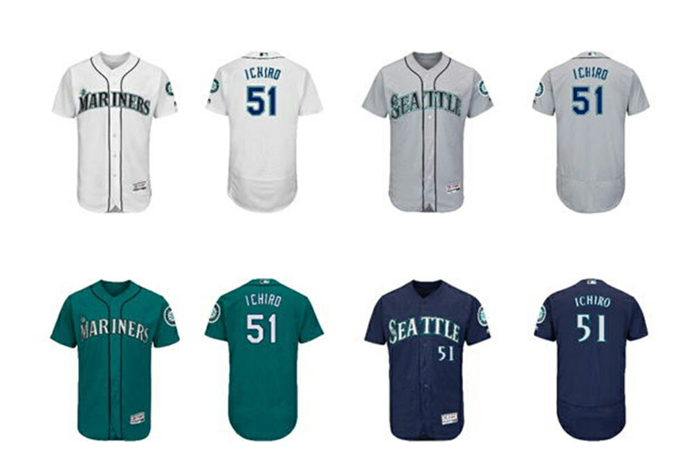 楽天市場 予約 イチロー オーセンティック ユニフォーム シアトル マリナーズ カラーは4色 Ichiro Authentic Jersey 送料無料 5月下旬入荷予定 カードファナティック