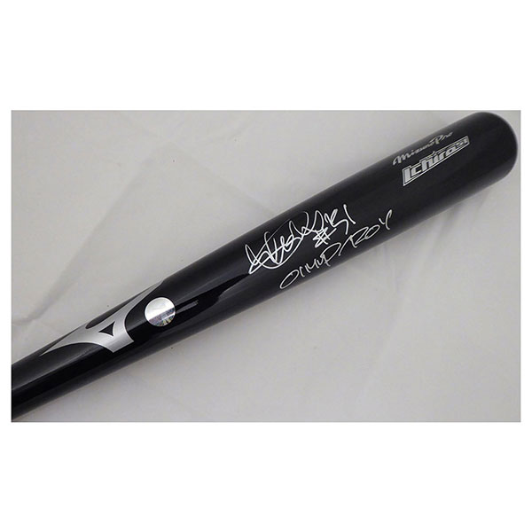 楽天市場 イチロー 直筆サイン入りバット 51 01 Mvp Roy 入り Ichiro Suzuki Autographed Game Model Bat 51 01 Mvp Roy Seattle Mariners Is Holo Stock 12 22入荷 カードファナティック