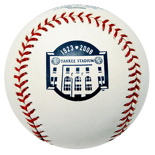 【楽天市場】【3/29再入荷！】 Rawlings社製 ヤンキースタジアム ファイナルロゴ入り メジャーリーグ公式球 / MLBボール：カード