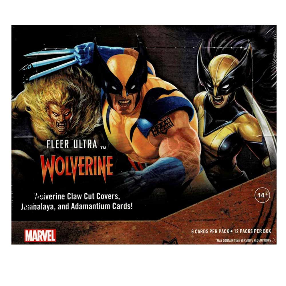 マーベル ウルヴァリン 2023 Upper Deck Marvel Fleer Ultra Wolverine Trading Cards Box 7/4発売！