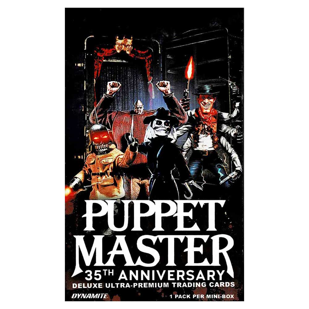 パペット・マスター 2025 Dynamite Puppet Master 35th Anniversary Deluxe Ultra-Premium Trading Cards Mini Box （1 Pack）2/17入荷