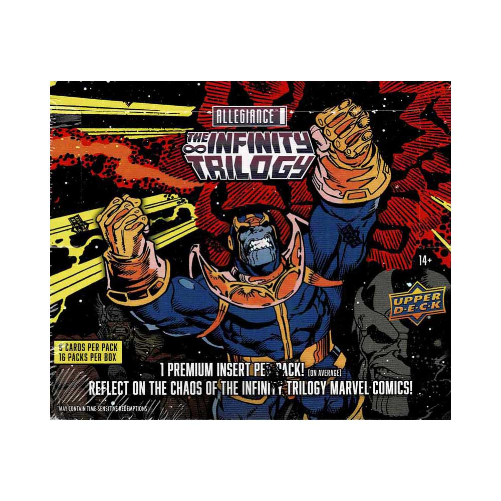 マーベル 2023 Upper Deck Marvel Allegiance The Infinity Trilogy Trading Cards Box 10/31入荷！