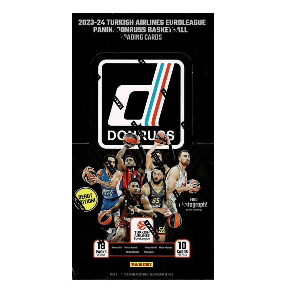 2023-24 Panini Donruss Turkish Airlines Euroleague Basketball Box 6/15入荷