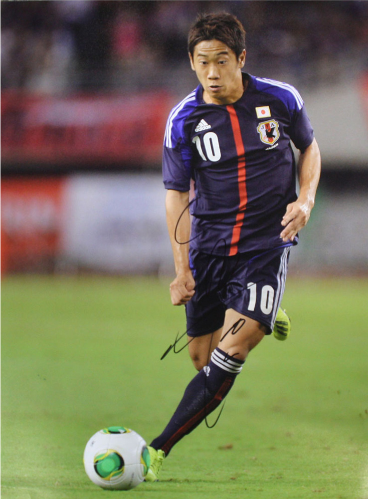 香川 その他 真司 直筆サイン入りフォト 14 日本代表 Kagawaホビー Shinji Kagawa World Signed 14 Fifa World Cup Photo Shinji Kagawa カードファナティック