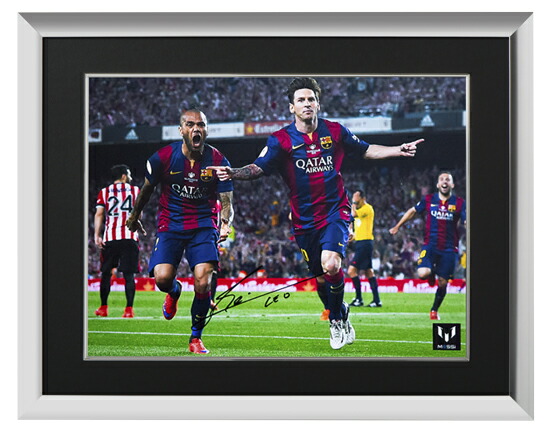 リオネル・メッシ バルセロナサイン入りアマゾン】証明書付