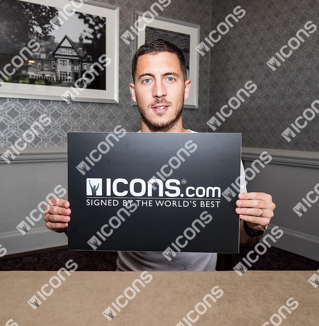 エデン アザール チェルシー ゴール Vs トッテナム ホットスパーfc 直筆サインフォト Eden Hazard Signed Chelsea Photo Goal Vs Tottenham Hotspur セール Islandfavours Com