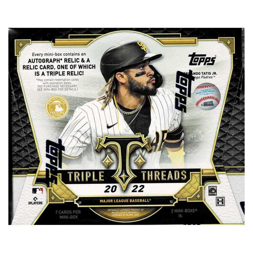 97％以上節約 MLB 2022 Topps Triple Threads Baseball Box 12 16入荷