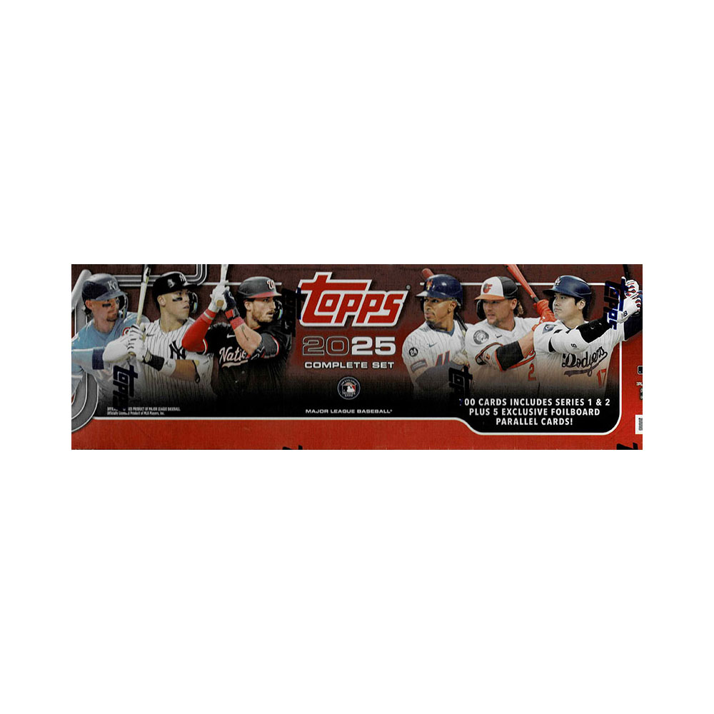 MLB 2025 Topps Baseball Complete Set Hobby Box 8/7入荷！ 8,472円