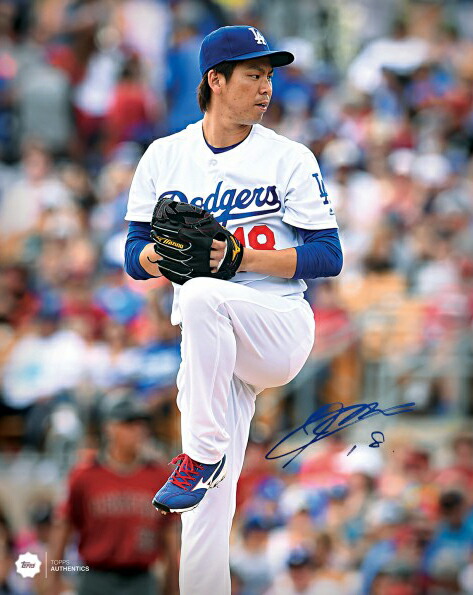 楽天市場 前田健太 直筆サインフォト Kenta Maeda Autographed Phto 16 16x Wind Up 3 30入荷 カードファナティック