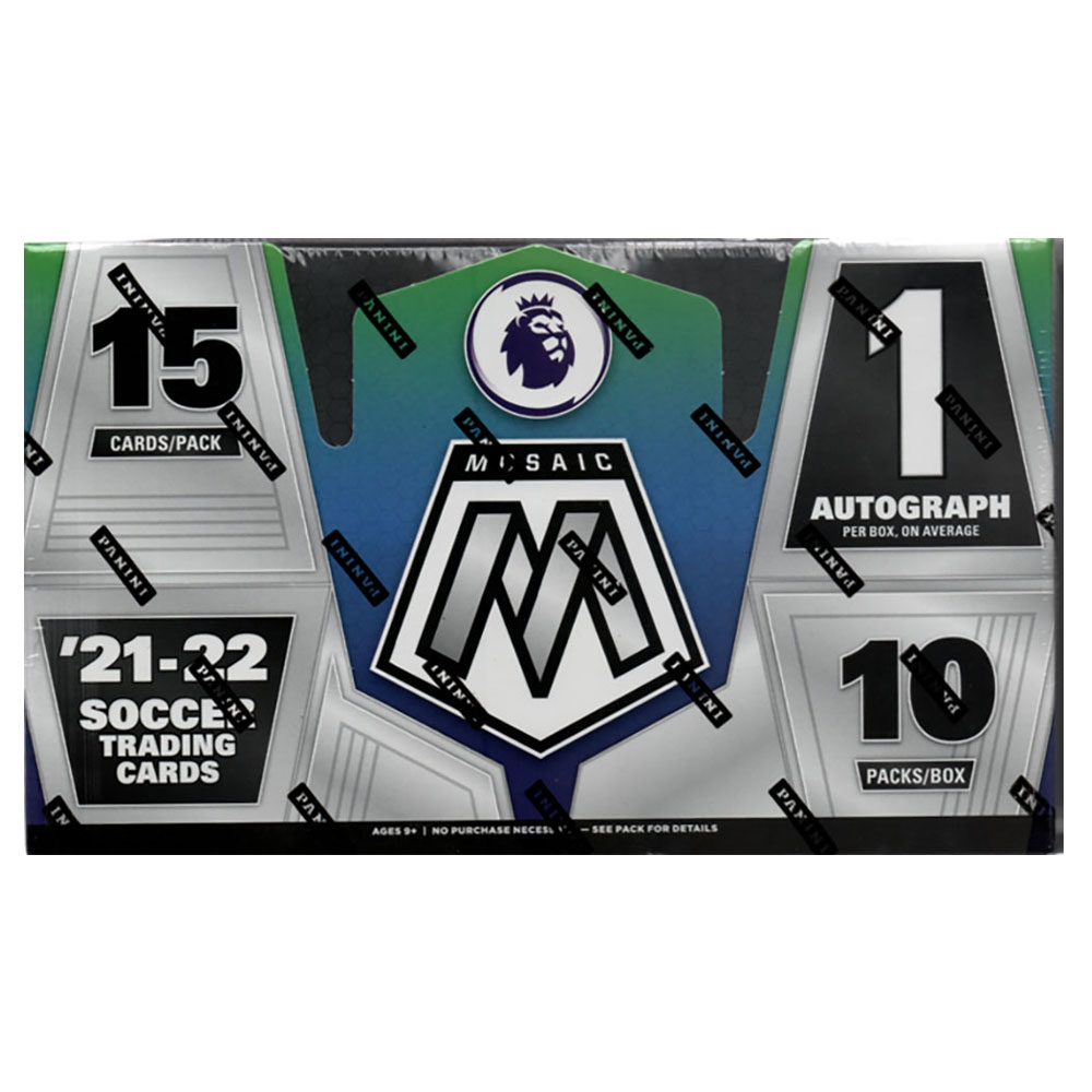 2021-22 Mosaic Premier League Soccer Hobby (Box) 5/25入荷