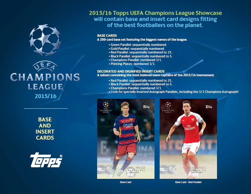 楽天市場 チャンピオンズリーグ 15 16 Topps Uefa Champions League Showcase Soccer ボックス 3 23発売 送料無料 カードファナティック
