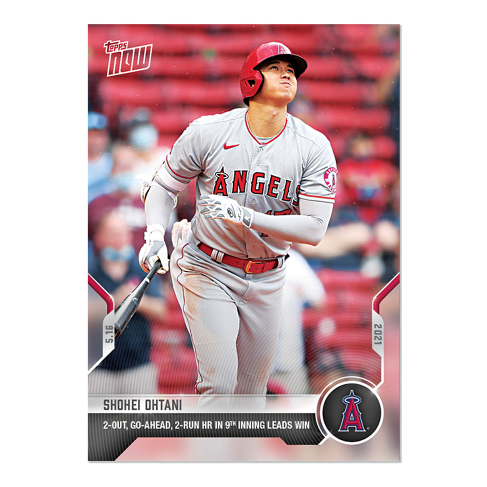 楽天市場】大谷翔平 #692J Topps Now Card 右肘の手術が推薦される中 