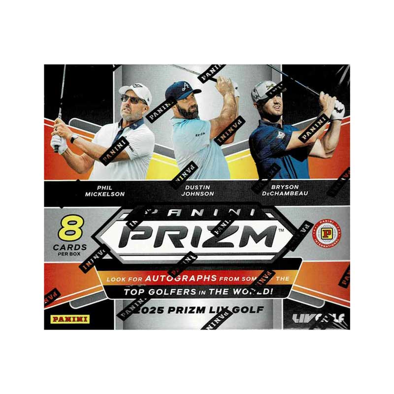 2025 Panini Prizm LIV Golf Hobby International版 Box 9/4入荷 12,823円