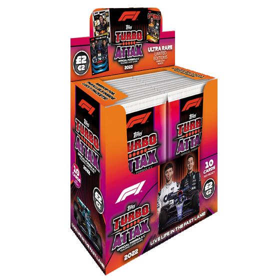 (セール！)2022 Topps Formula 1 Turbo Attax Racing Trading Cards Box 9/13入荷！